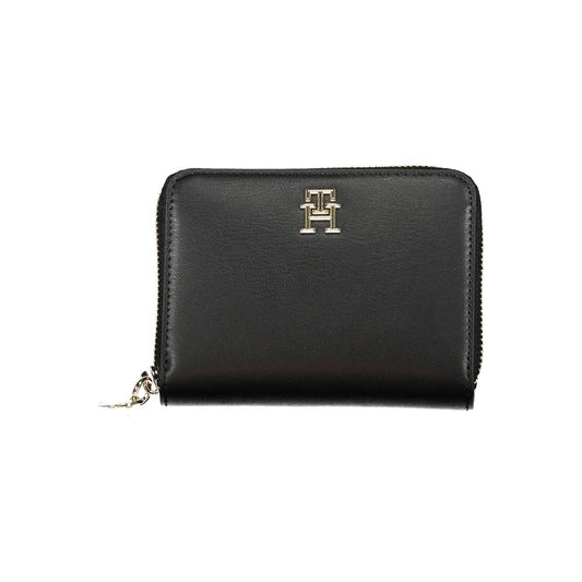 Tommy Hilfiger Black Polyethylene Women Wallet