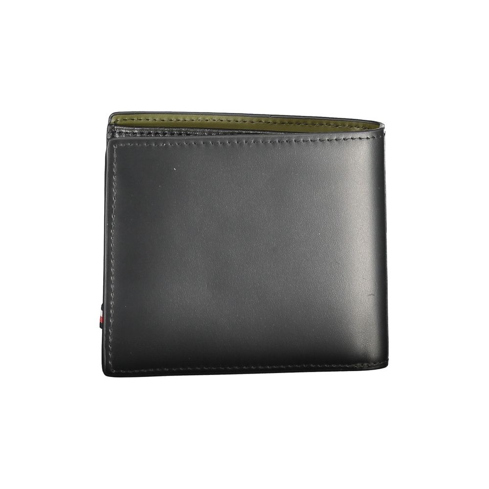 Tommy Hilfiger Black Leather Wallet