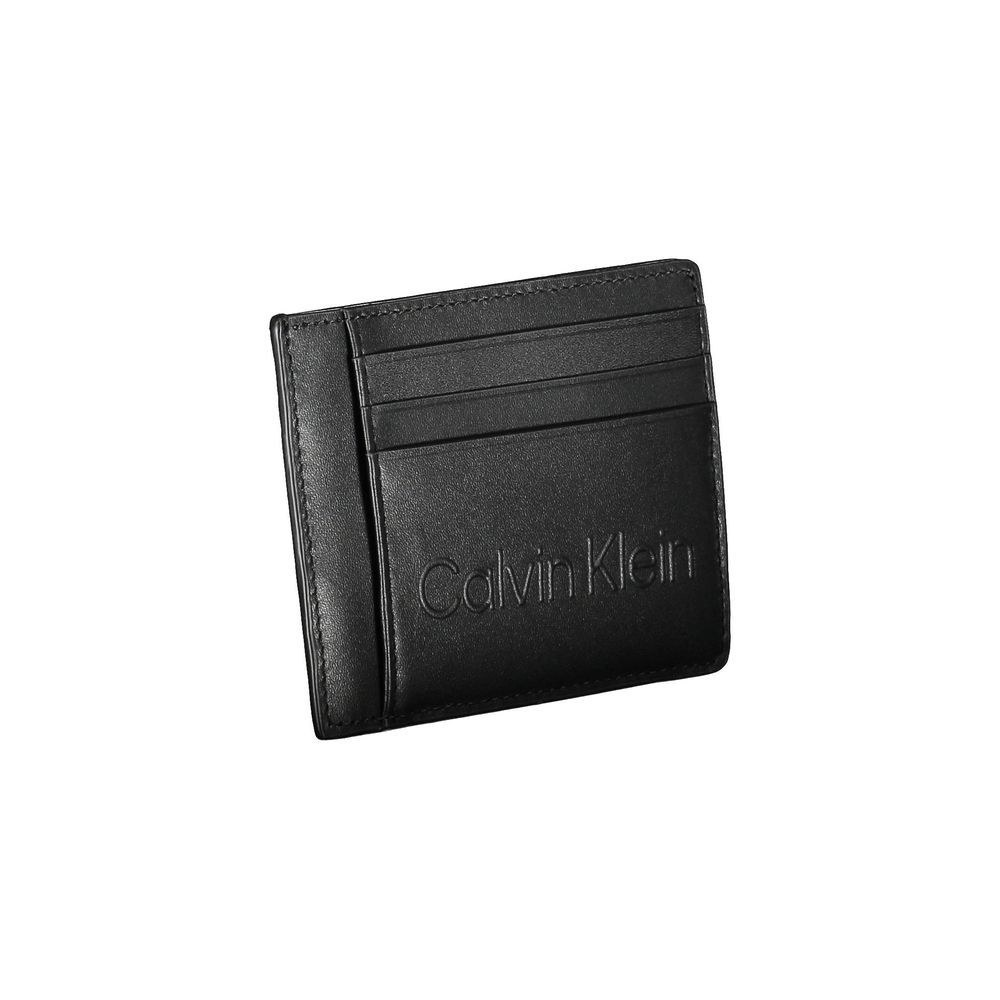 Calvin Klein Black Polyethylene Men Wallet