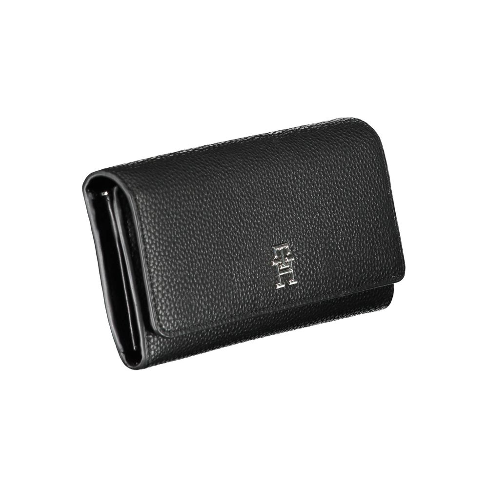 Tommy Hilfiger Black Polyethylene Women Wallet