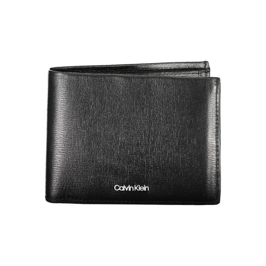 Calvin Klein Black Leather Men Wallet