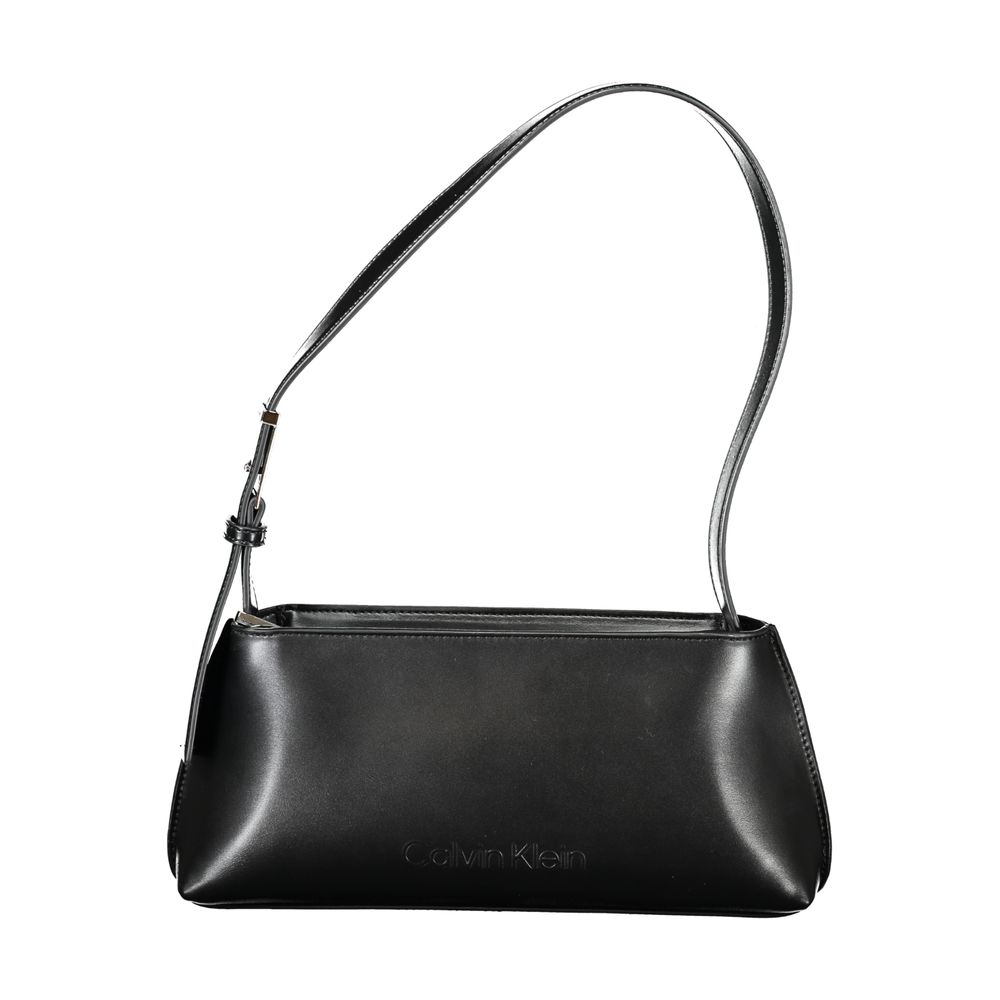 Calvin Klein Black Polyester Women Handbag