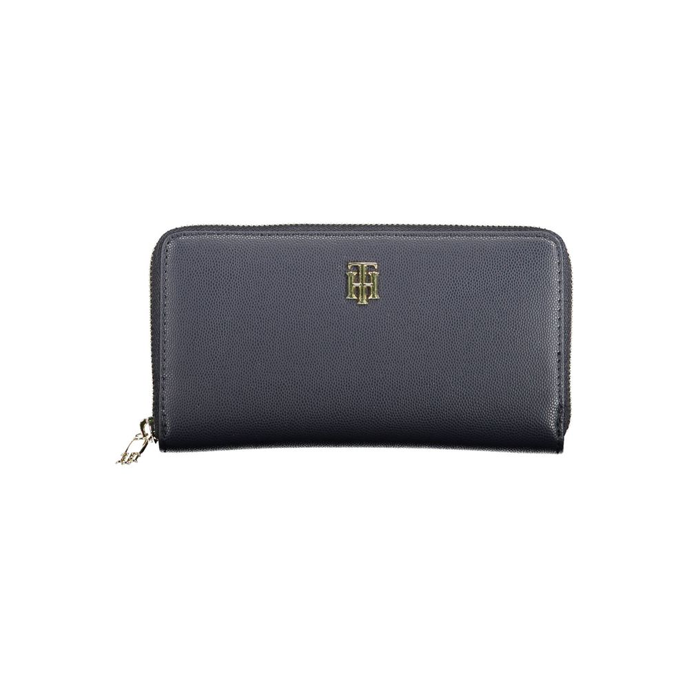 Tommy Hilfiger Blue Polyethylene Women Wallet