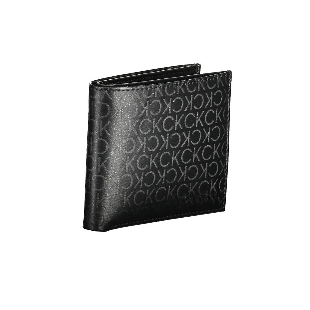 Calvin Klein Black Polyester Men Wallet