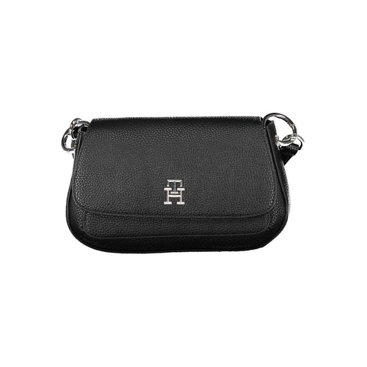 Tommy Hilfiger Black Polyethylene Women Handbag