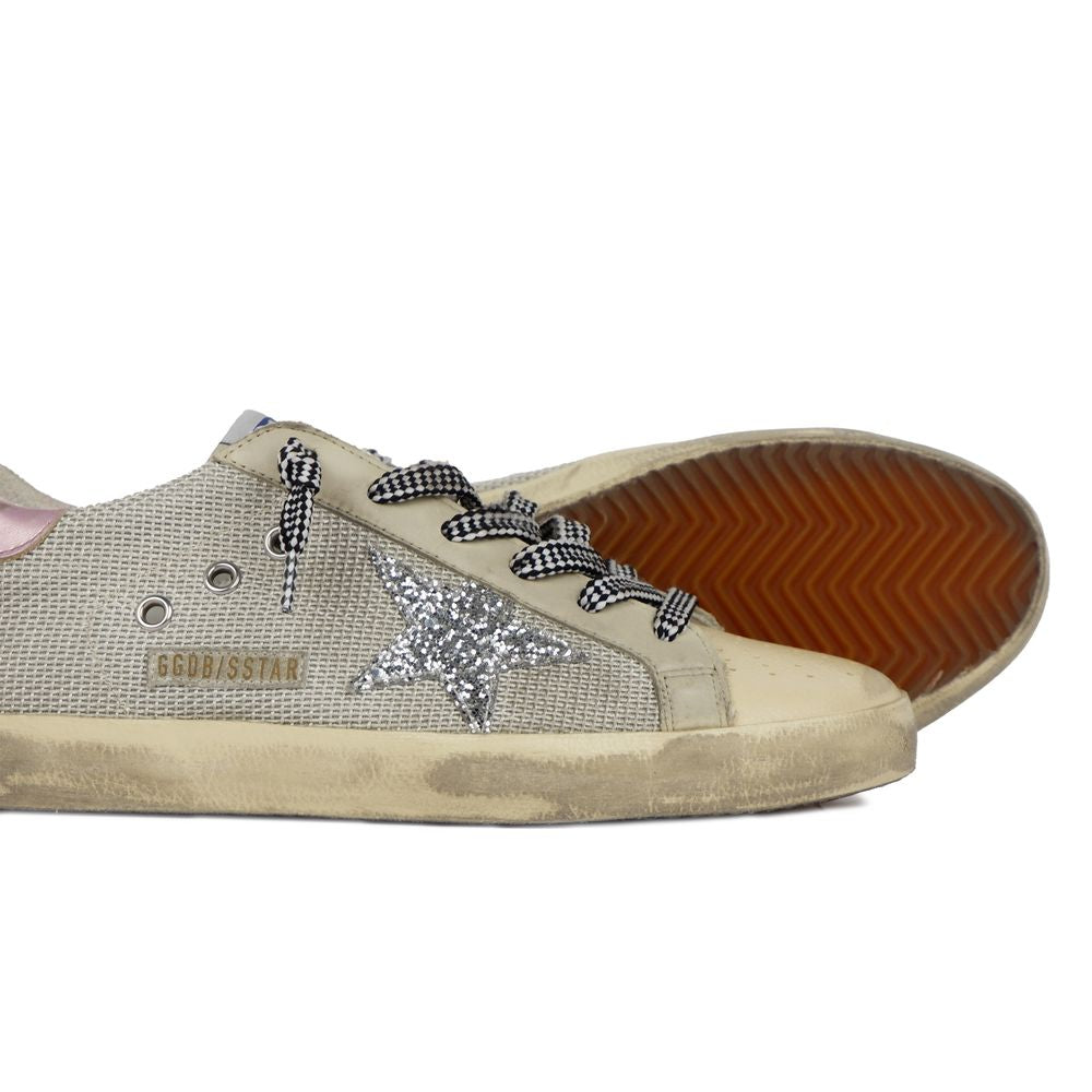 Golden Goose Gray Leather Di Calfskin Sneaker