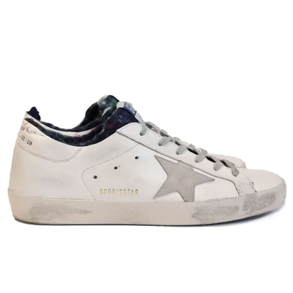 Golden Goose White Leather Di Calfskin Sneaker