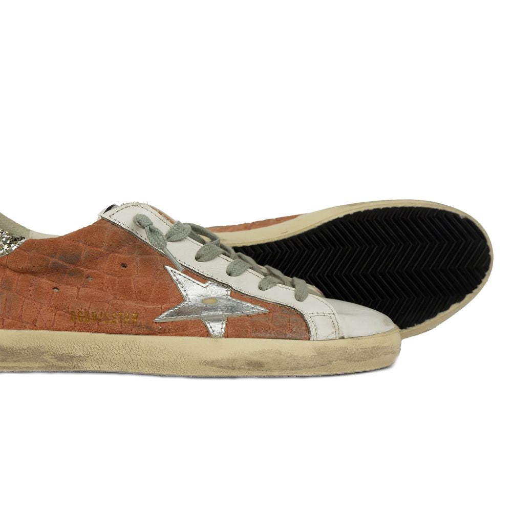 Golden Goose Pink Leather Sneaker