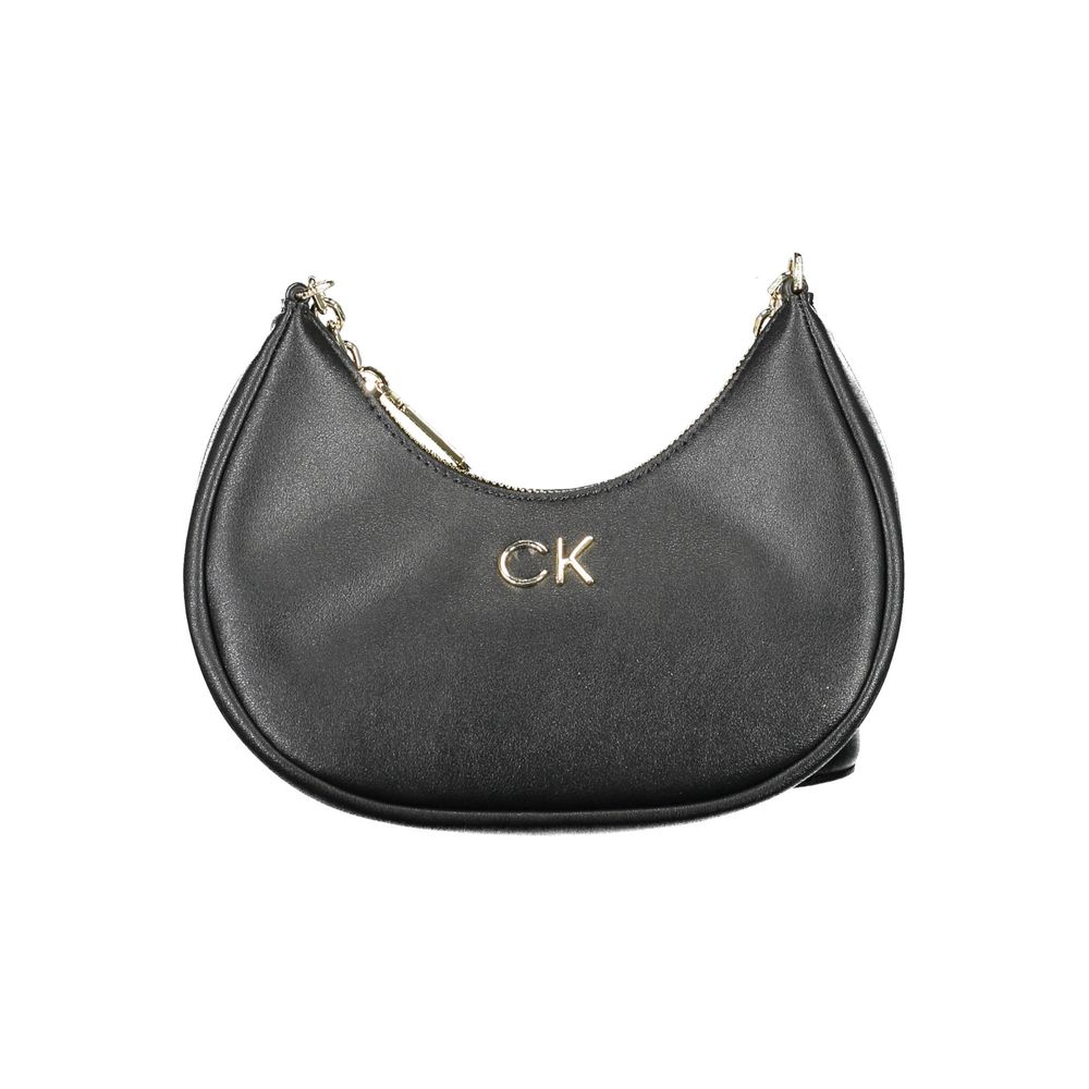 Calvin Klein Black Polyester Women Handbag