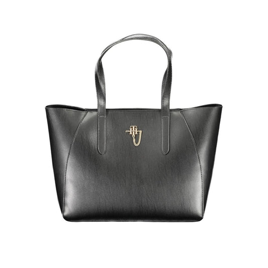 Tommy Hilfiger Black Polyethylene Women Handbag