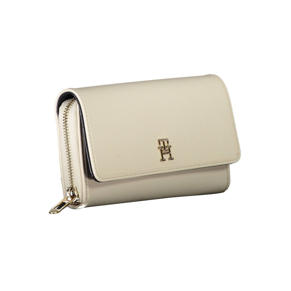 Tommy Hilfiger White Polyethylene Women Wallet