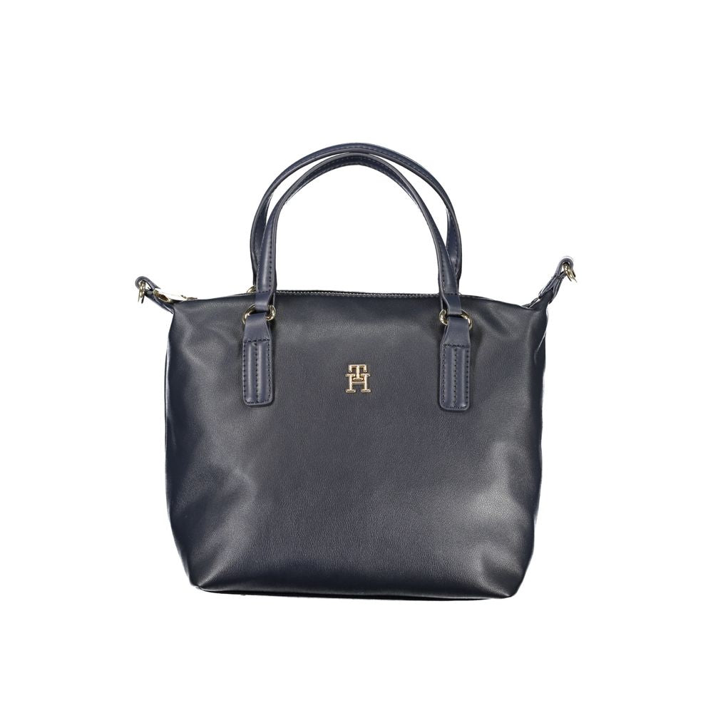 Tommy Hilfiger Blue Polyester Handbag