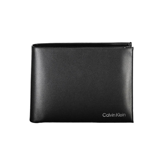 Calvin Klein Black Leather Men Wallet