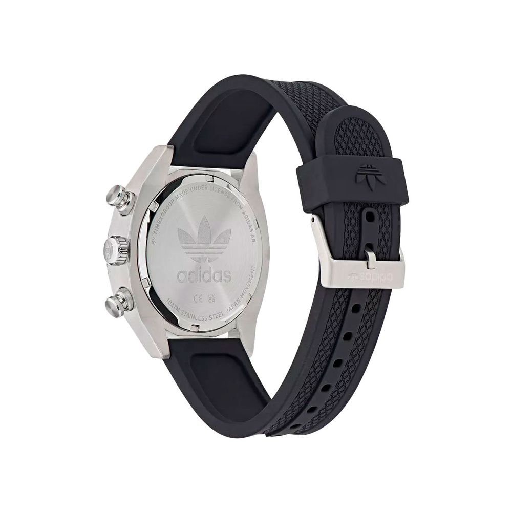 Adidas Black Silicone Watch