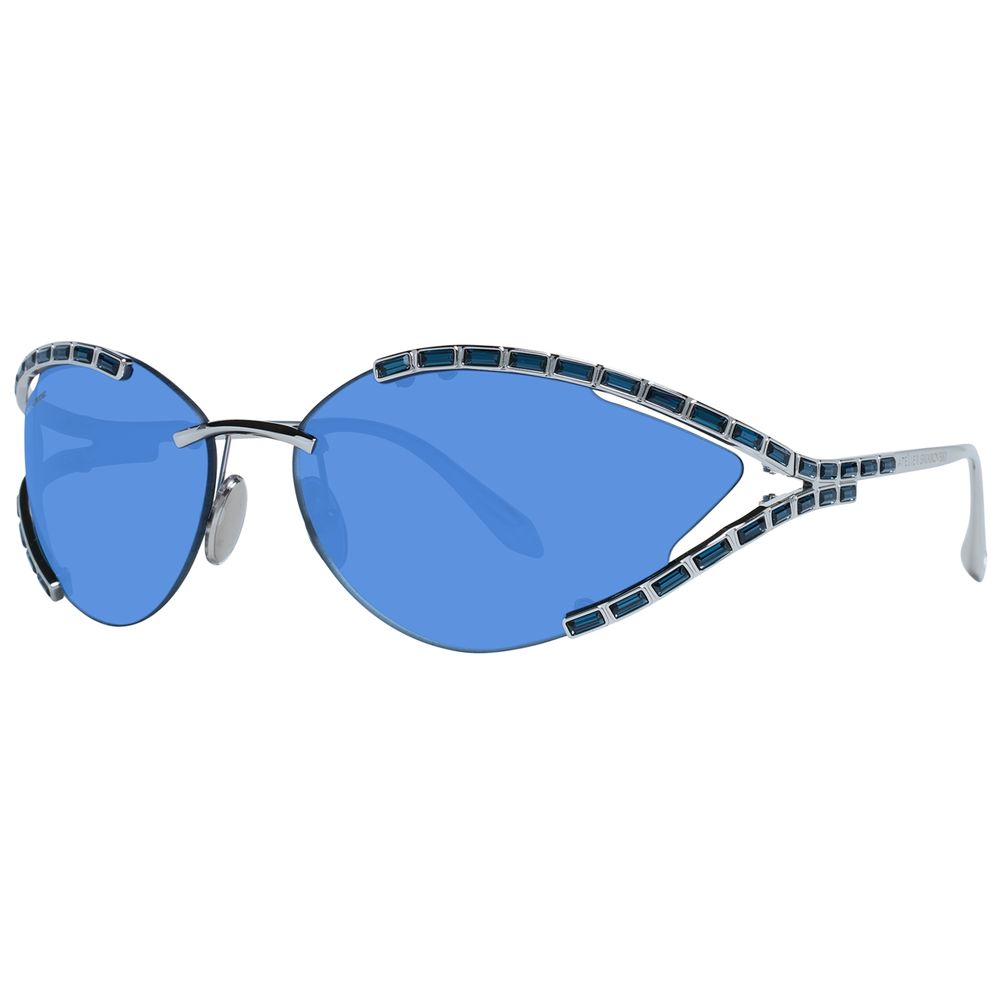 Atelier Swarovski Gray Metal Sunglasses