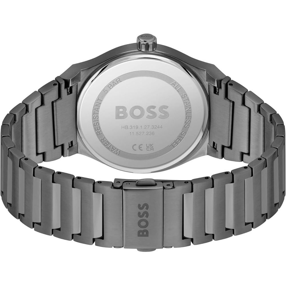 Hugo Boss Gray Stainless Steel Watch