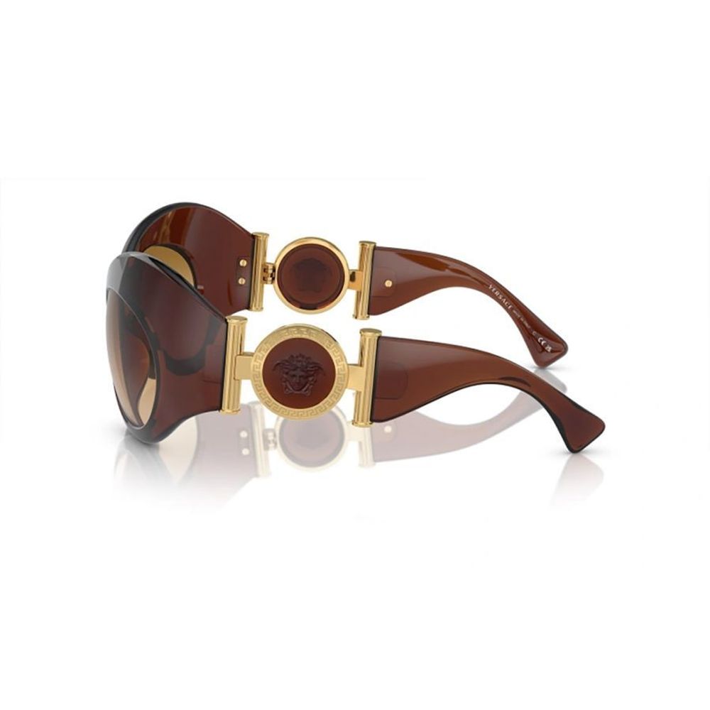 Versace Brown Acetate Sunglasses