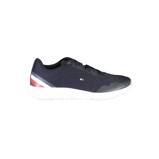 Tommy Hilfiger Blue Polyester Men Sneaker