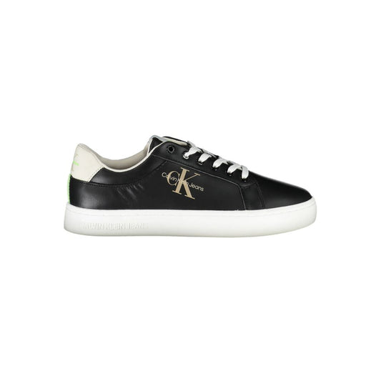 Calvin Klein Black Polyester Men Sneaker