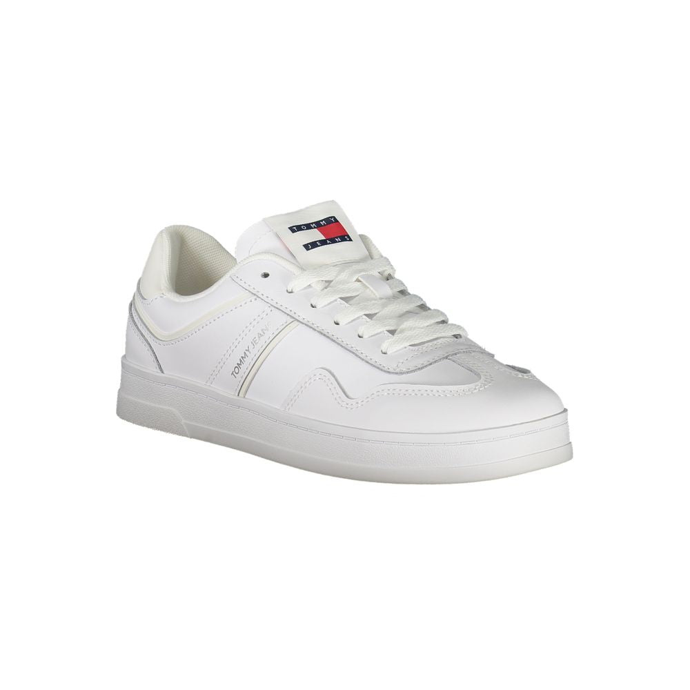 Tommy Hilfiger White Polyethylene Women Sneaker