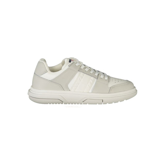 Tommy Hilfiger White Leather Women's Sneaker